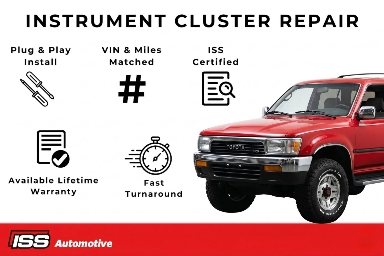 1995 Toyota 4Runner - Instrument Cluster Repair - Image 3