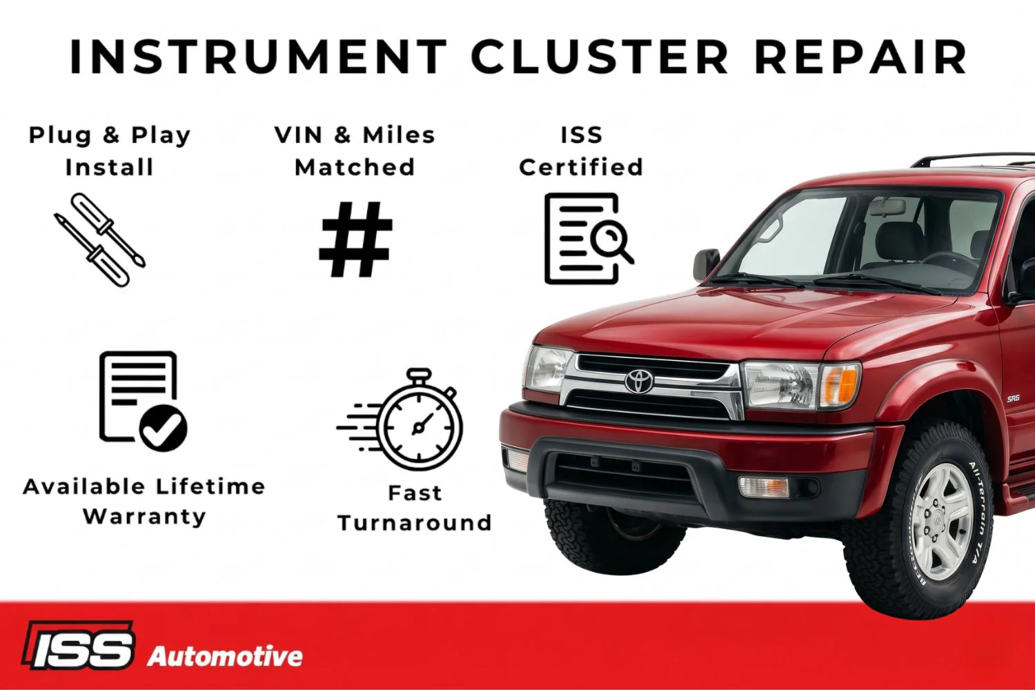 2002 Toyota 4Runner - Instrument Cluster Repair - Image 3