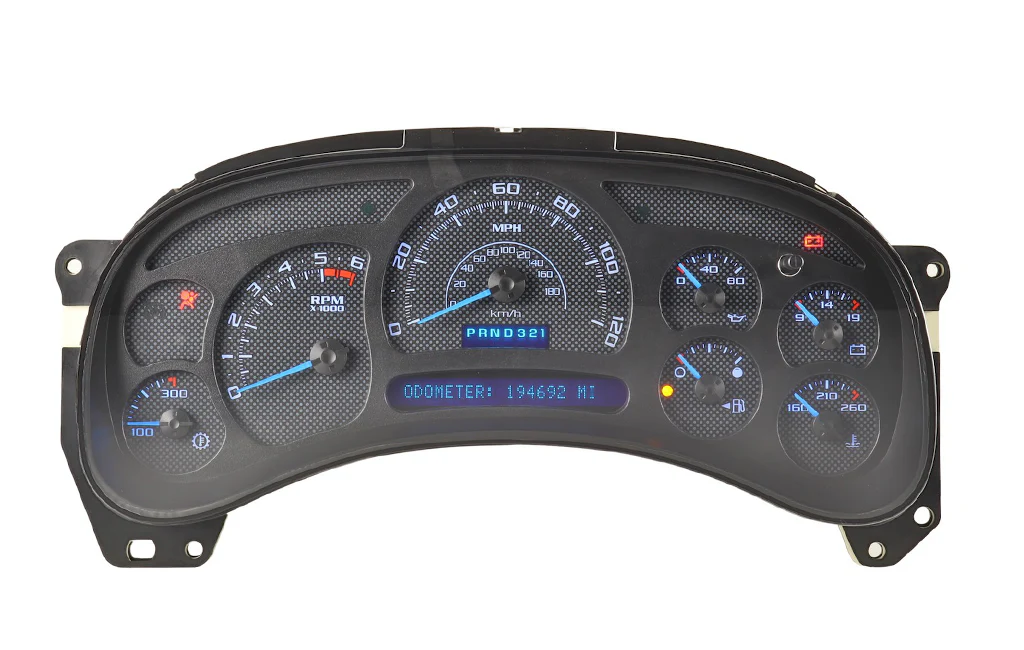 2003 - 2005 Chevy Avalanche Instrument Cluster Custom - Image 2