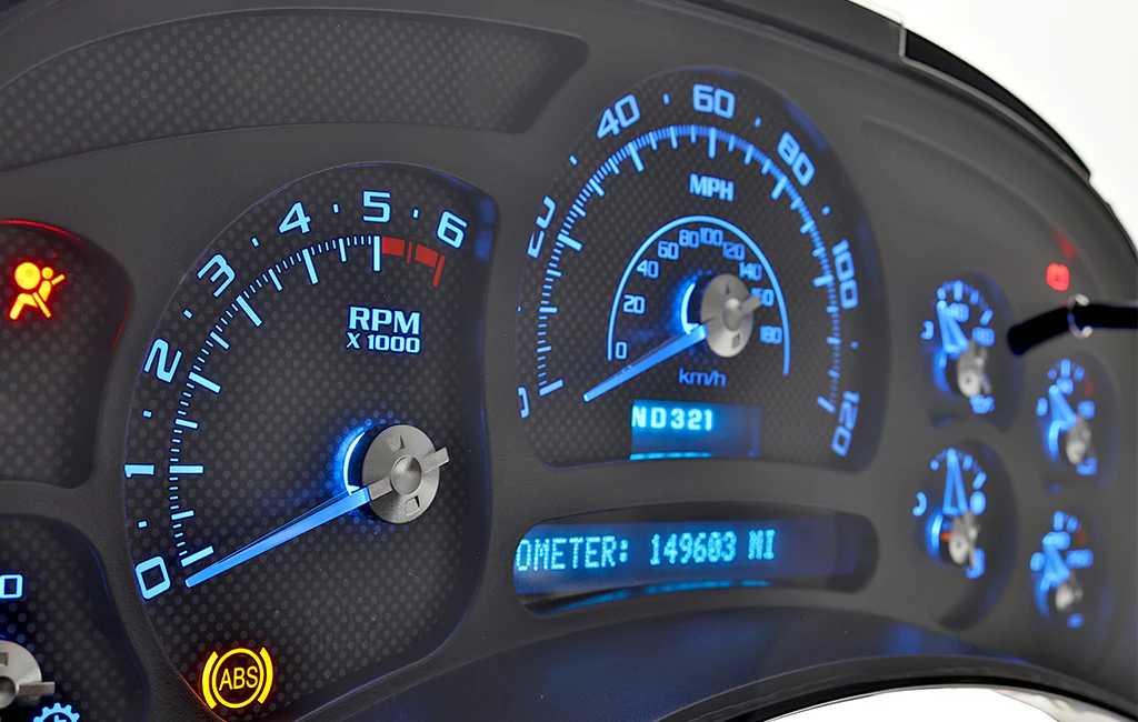 2003 - 2005 Chevy Suburban Instrument Cluster Custom