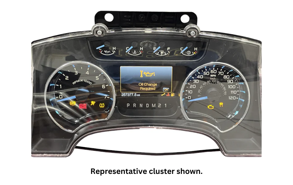 2012 Ford E-Series/Econoline E-150 - E-550 Instrument Cluster Repair