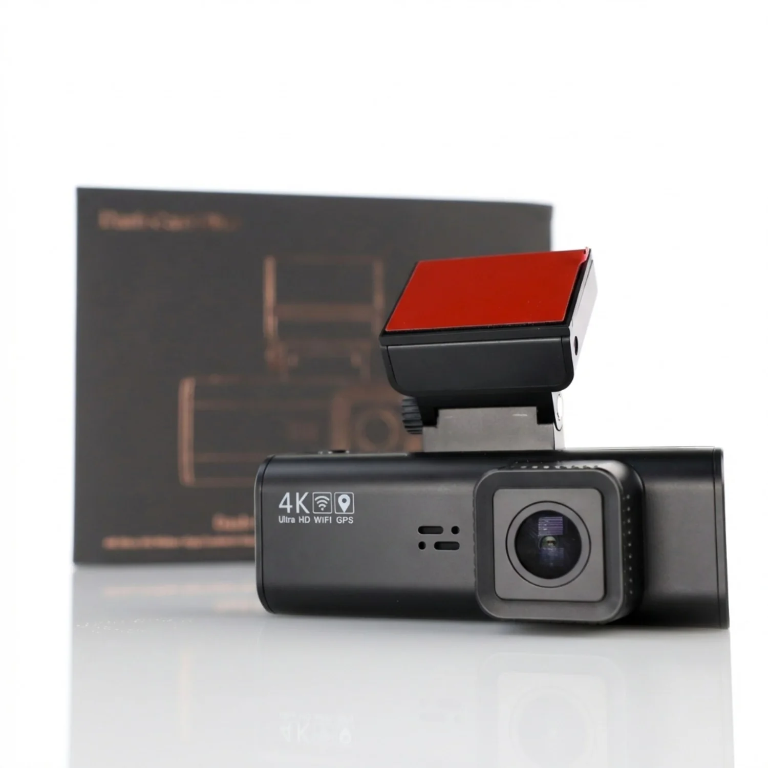 ISS DVRLC-K1 4K Dual Dash Cam Front and Rear with Wi-Fi & GPS
