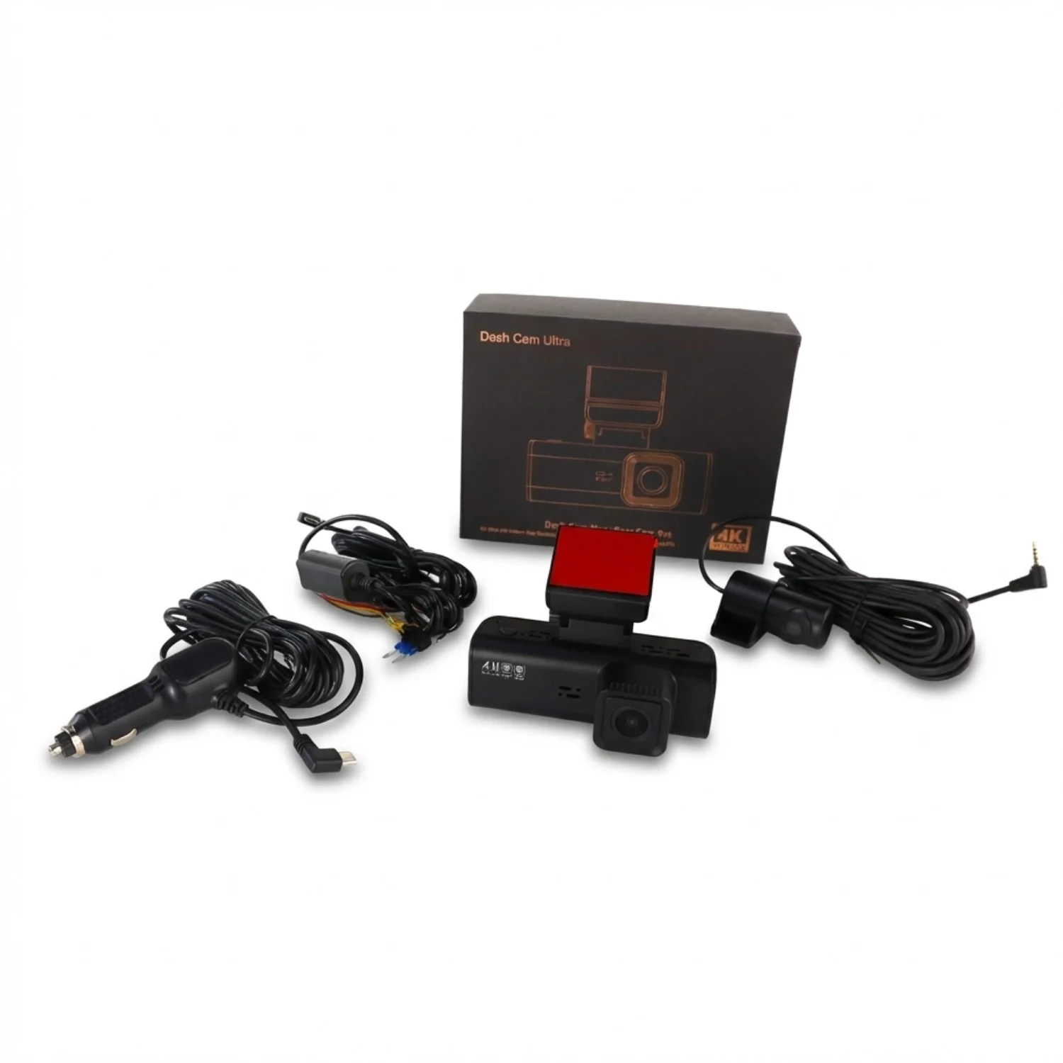 ISS DVRLC-K1 4K Dual Dash Cam Front and Rear with Wi-Fi & GPS - Image 2