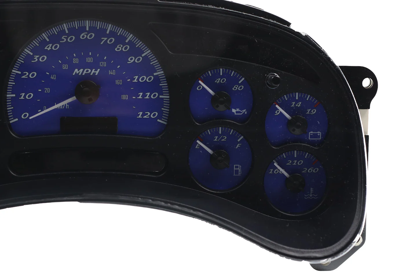 Apex Blue Custom Instrument Cluster Replacement - 2003-2006 Chevy Silverado - Image 4