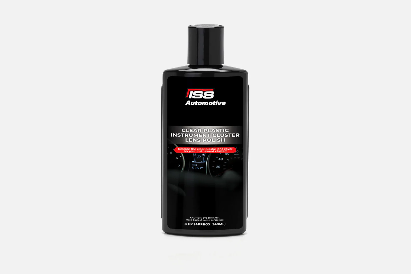 Clear Plastic Instrument Cluster Lens Polish