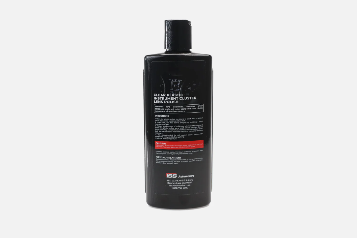Clear Plastic Instrument Cluster Lens Polish - Image 2