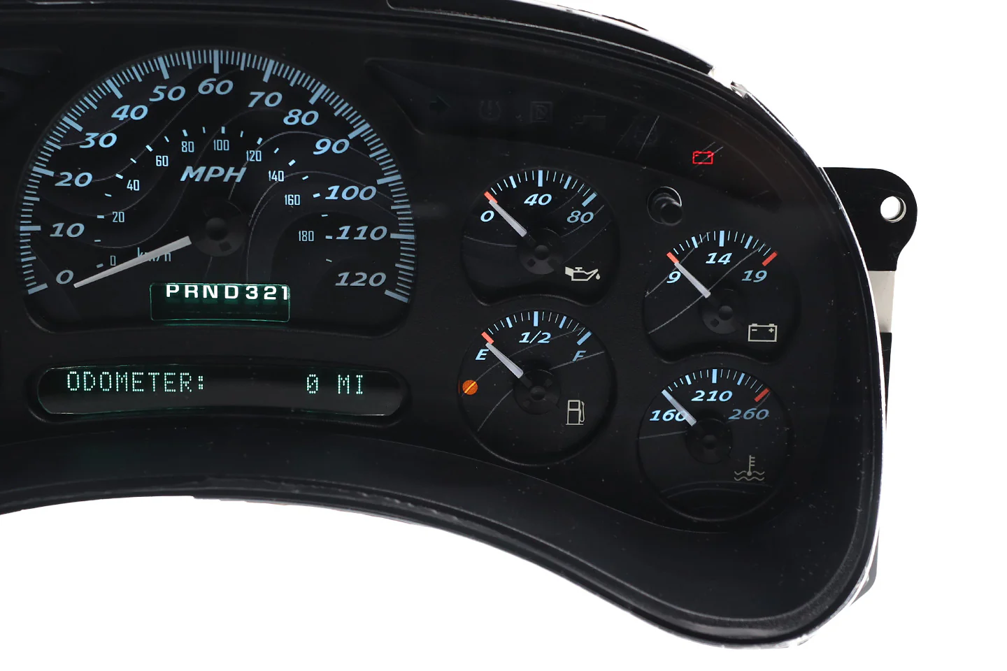 Elevation Edition Custom Instrument Cluster Replacement - 2003-2006 Chevy Silverado
