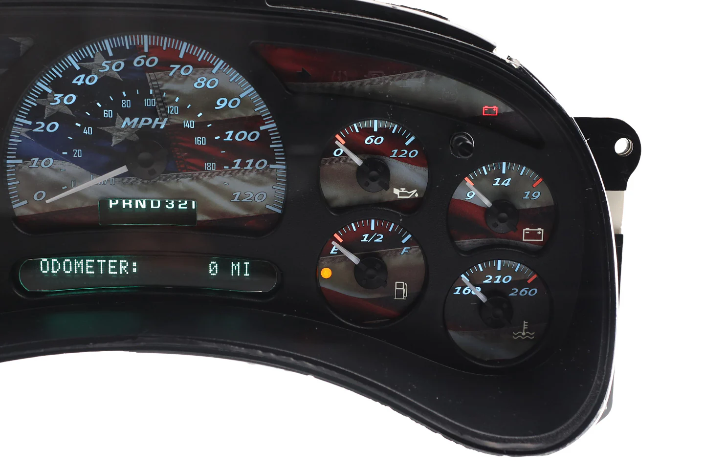Liberty Forge Custom Instrument Cluster Replacement - 2003-2006 GMC Sierra