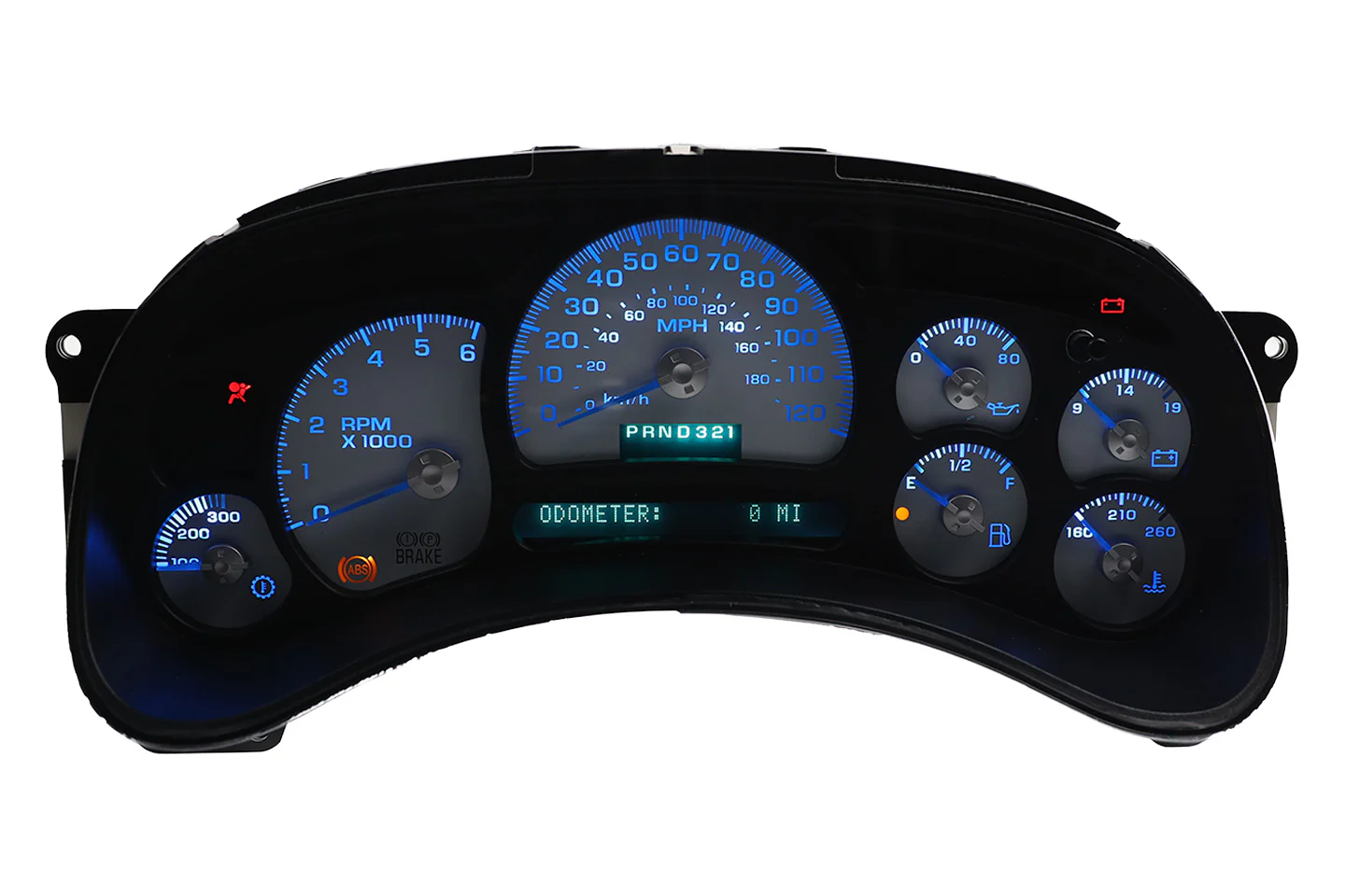 Mako Edition Custom Instrument Cluster Replacement - 2003-2006 Chevy Silverado - Image 2