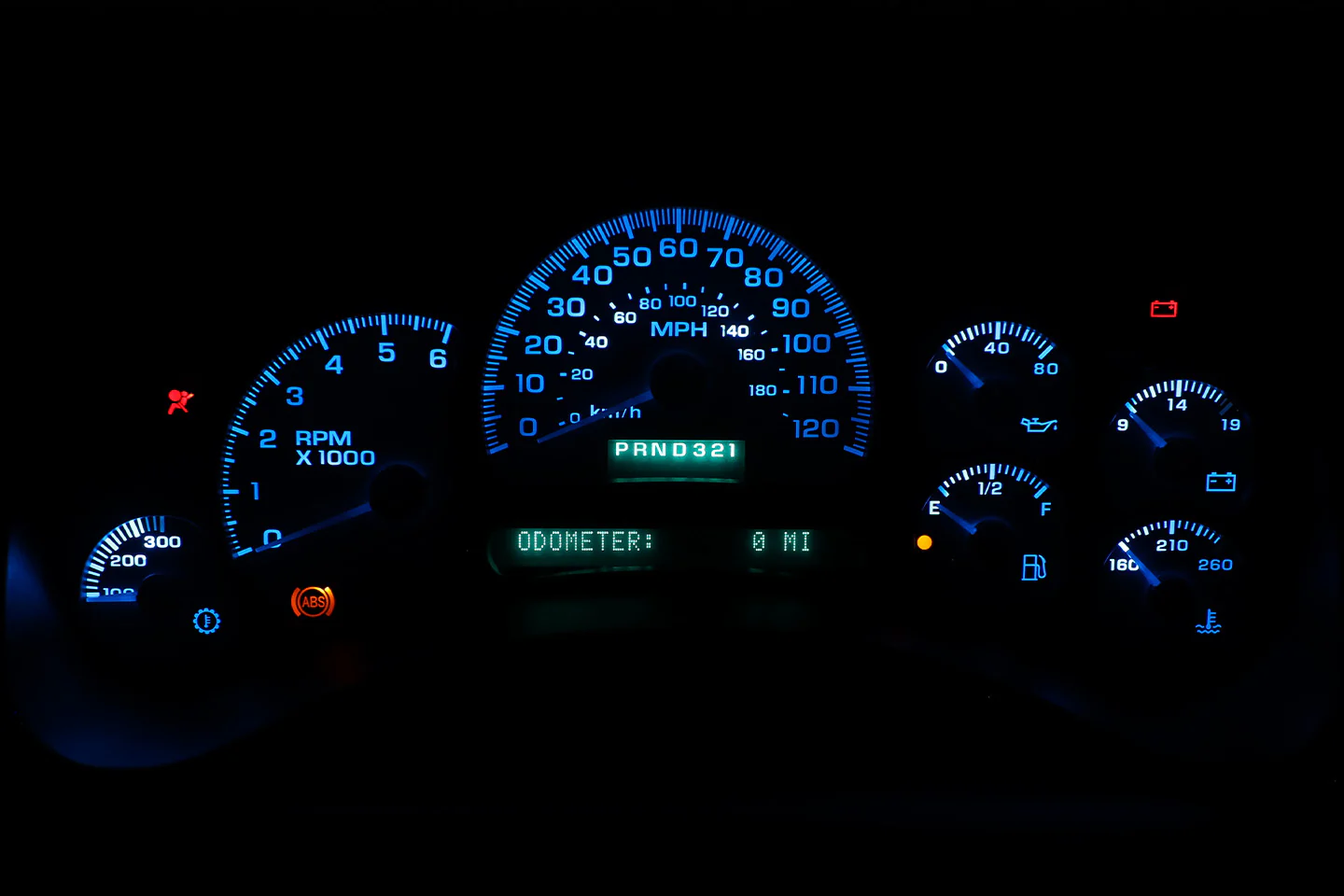 Mako Edition Custom Instrument Cluster Replacement - 2003-2006 Chevy Silverado - Image 3