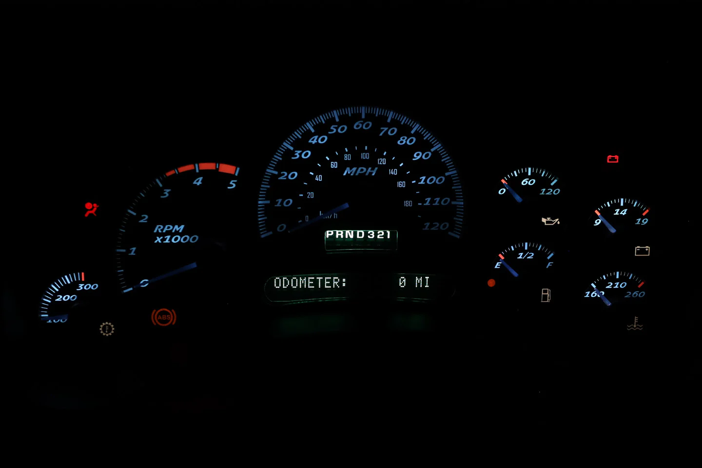 Redline Carbon Custom Instrument Cluster Replacement - 2003-2006 Chevy Silverado - Image 3