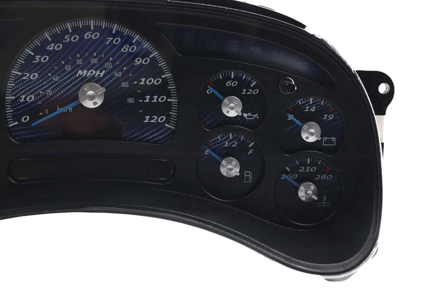 Redline Carbon Custom Instrument Cluster Replacement - 2003-2006 Chevy Silverado - Image 4