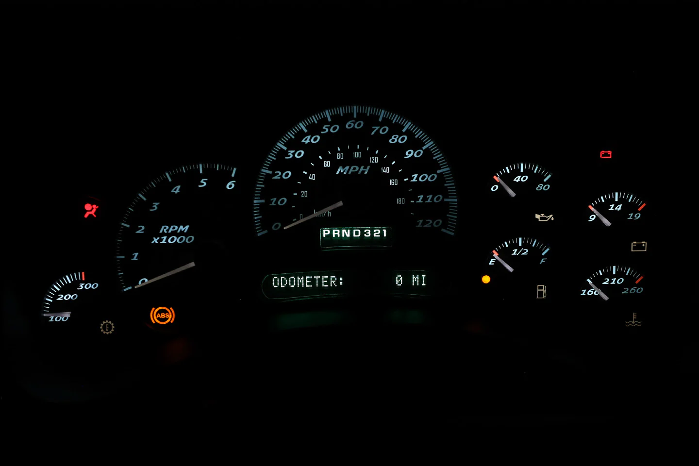 Ridgeline Edition Custom Instrument Cluster Replacement - 2003-2006 Chevy Silverado - Image 3